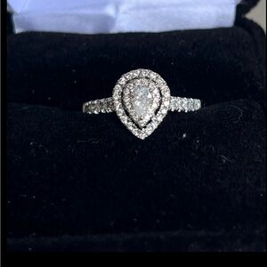 Kay Jewelers diamond engagement ring 14k white gold